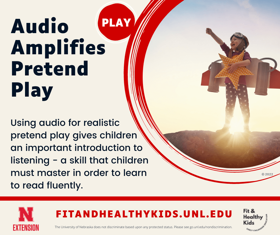 Audio Amplifies Pretend Play
