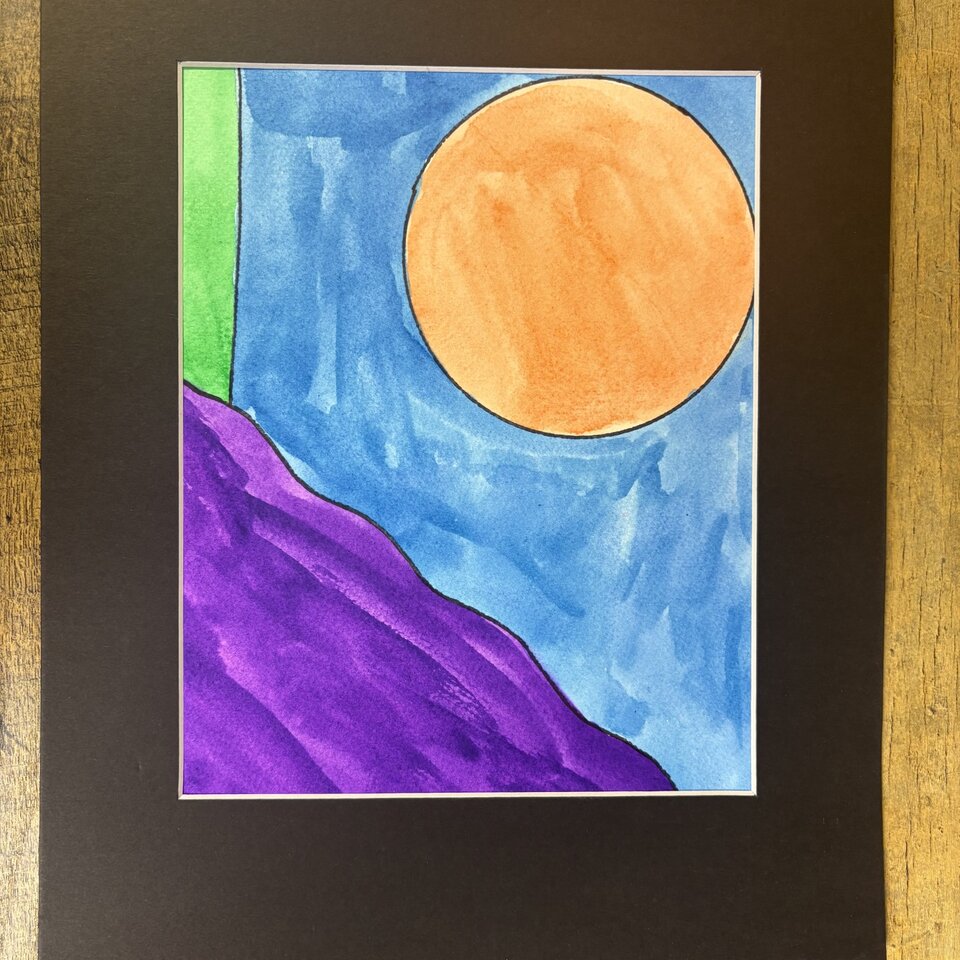 Picture divided into four parts
