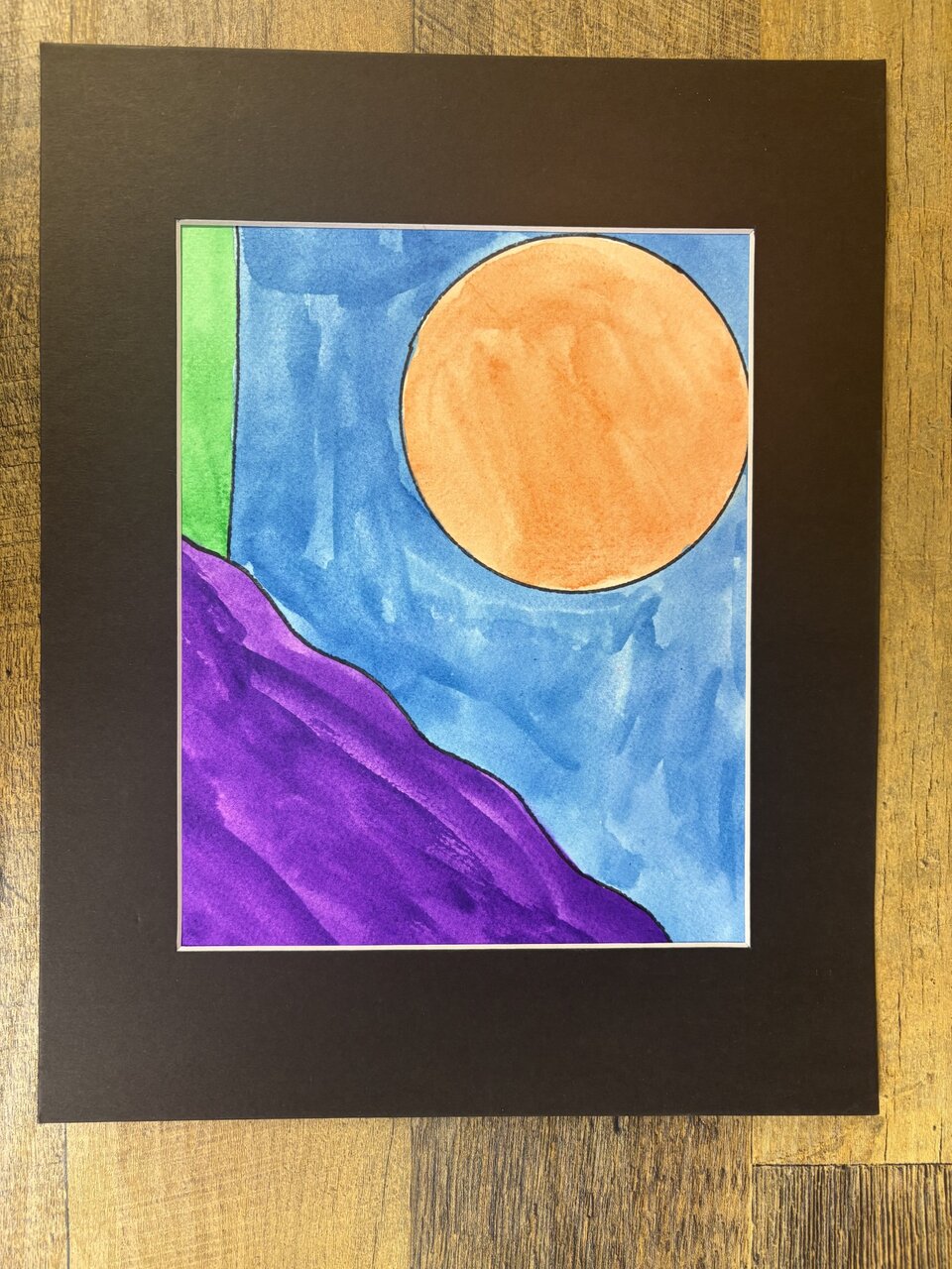 Picture divided into four parts